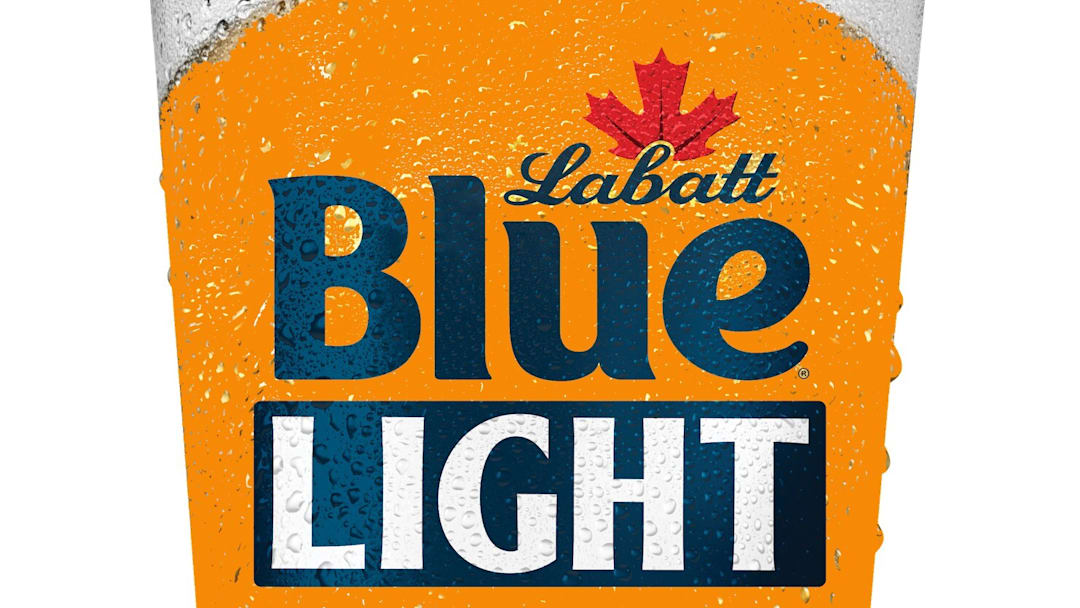 Labatt Blue Light Pint Glass. Image courtesy Labatt USA