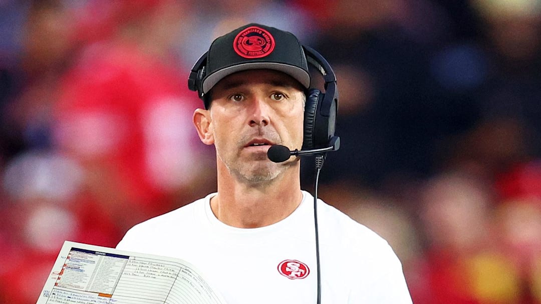 San Francisco 49ers head coach Kyle Shanahan