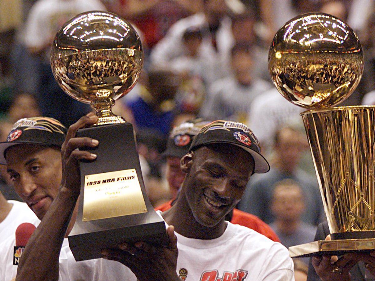 Michael jordan nba trophy discount