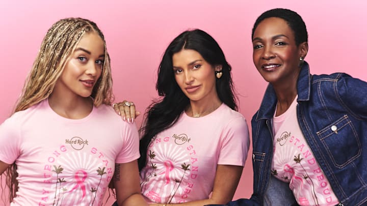 Jasmine Sanders, Nicole Williams English and Roshumba Williams were photographed by Katherine Goguen at the Hard Rock Hotel New York.
