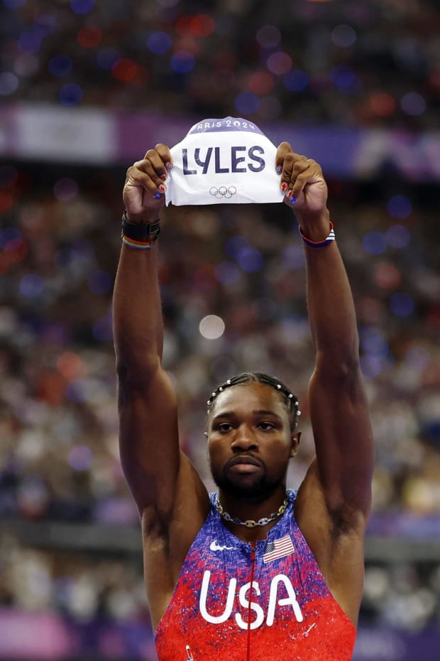 Noah Lyles, USA track and field, Paris Olympics