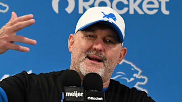 Detroit Lions offensive coordinator John Morton.
