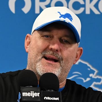 Detroit Lions offensive coordinator John Morton.
