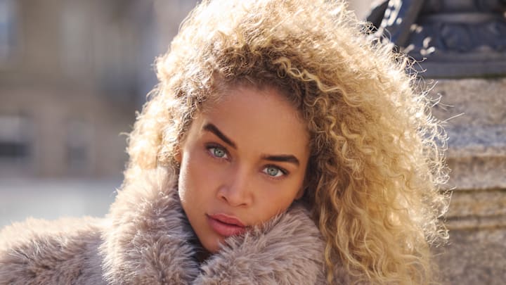 Jasmine Sanders was photographed by Derek Kettela in Switzerland. Jasmine Sanders was photographed by Derek Kettela in Switzerland.