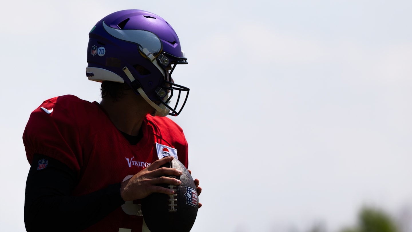 If you’re wondering why J.J. McCarthy isn’t playing, check the calendar