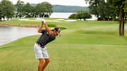 Missouri golf freshman Trent Mierl swings at the First Tee National Championship, which he won on Jun 28, 2024. 
