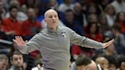 George Washington head coach Chris Caputo.