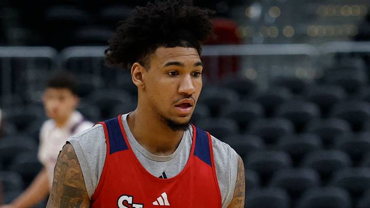 Former St. John's Red Storm forward Dillon Mitchell (1).