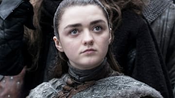 Maisie Williams as Arya Stark in Game of Thrones