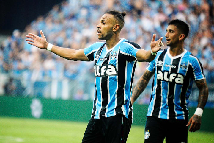 Martin Braithwaite, jogador do Grêmio