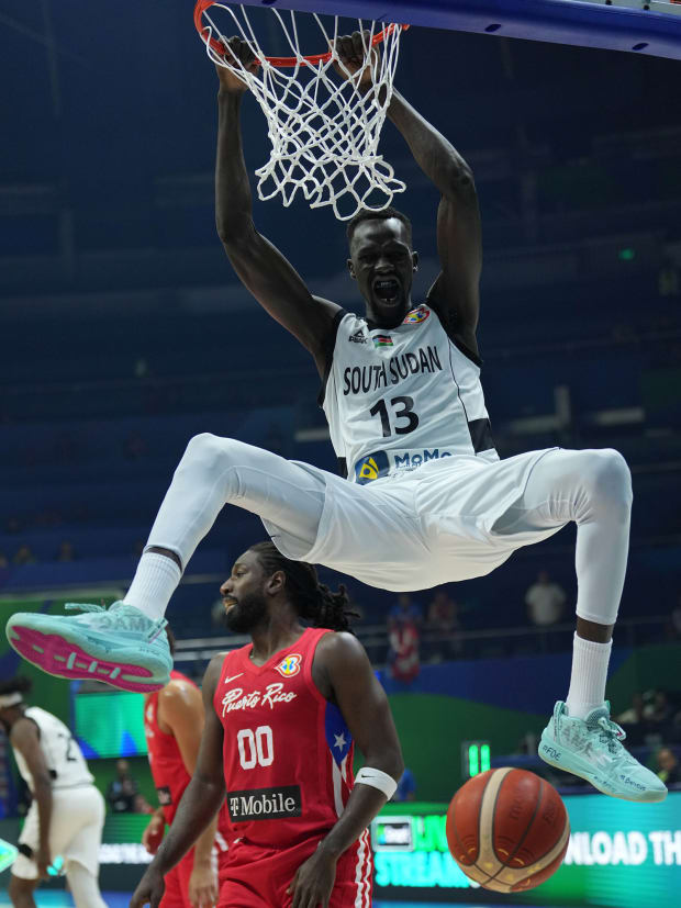 Luol recruited his cousin, Majok Deng, who helped the team to qualification in the Philippines. 
