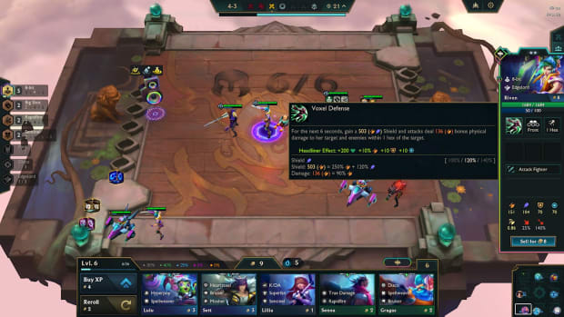 headliner ui in tft set 10