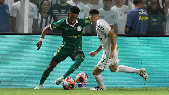 Estêvão, camisa 41 do Palmeiras em 2025