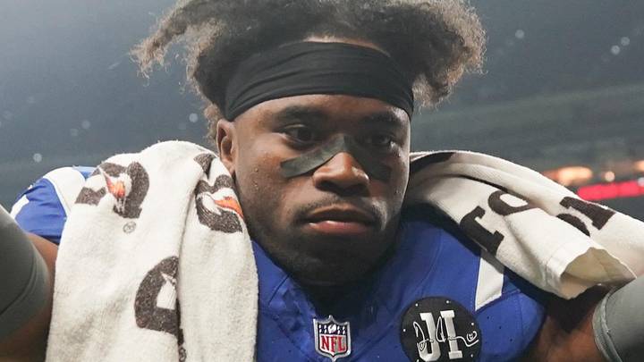 Indianapolis Colts cornerback Kenny Moore II celebrates after a game