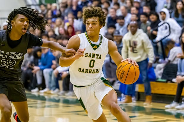 high school boys basketball; Santa Barbara high school