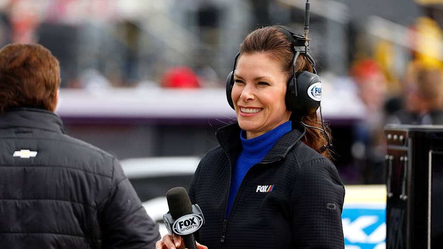 Little is the only female play-by-play announcer in NASCAR.
