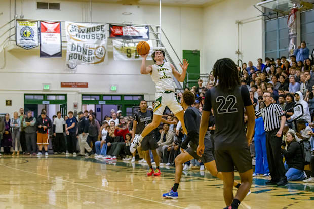 High school boys basketball; Santa Barbara high school