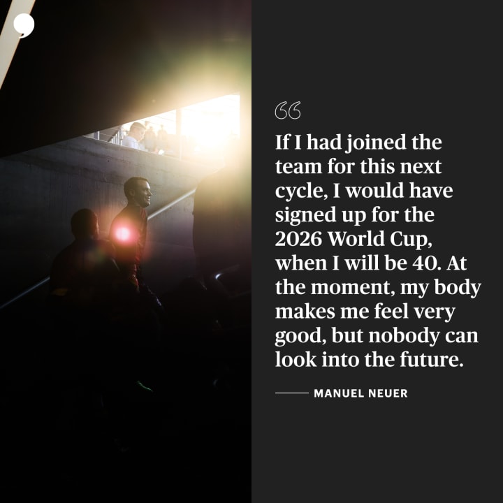 Manuel Neuer | Germany | The Players' Tribune