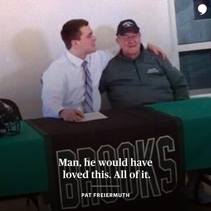 Pat Freiermuth | The Players' Tribune | Hand the Ball to the Damn Referee, Patrick