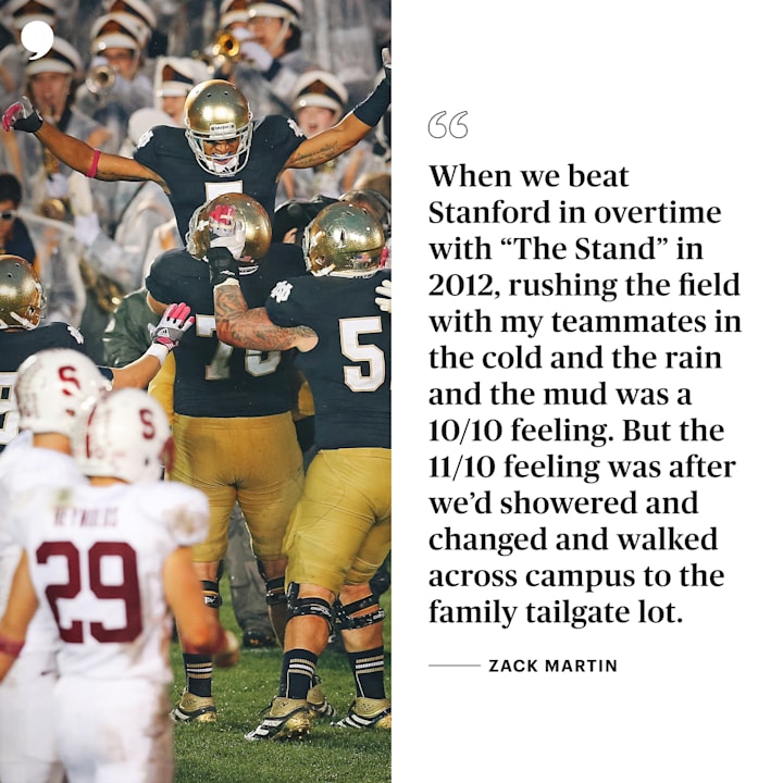 Zack Martin | The Players' Tribune | Thank You, Football