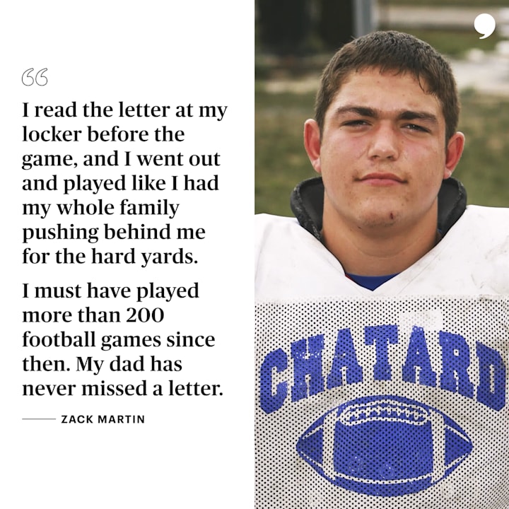 Zack Martin | The Players' Tribune | Thank You, Football