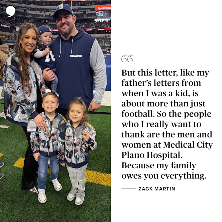 Zack Martin | The Players' Tribune | Thank You, Football