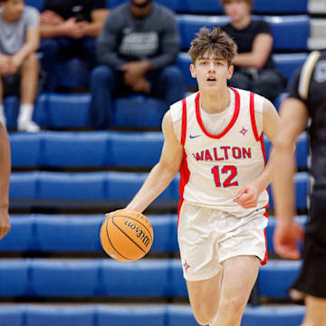 Walton defeated Harrison on Tuesday night with a final score of 50-35.