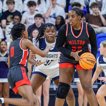 Milton defeated Seckinger on Tuesday night with a final score of 75-45.