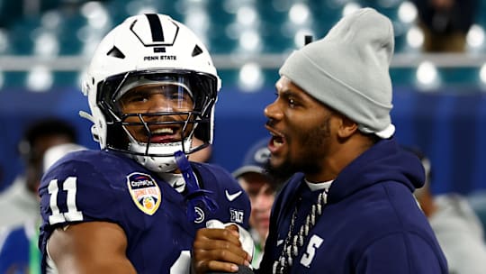 Micah Parsons can add Abdul Carter to the list of players who are supporting his coming extension.