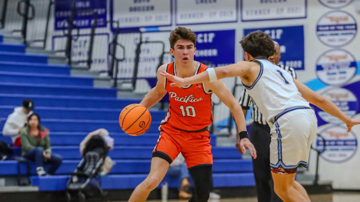 Pacifica Christian of Orange County taking on Saugus in the CIF Southern Section playoffs. Pacifica Christian of Orange County taking on Saugus in the CIF Southern Section playoffs.