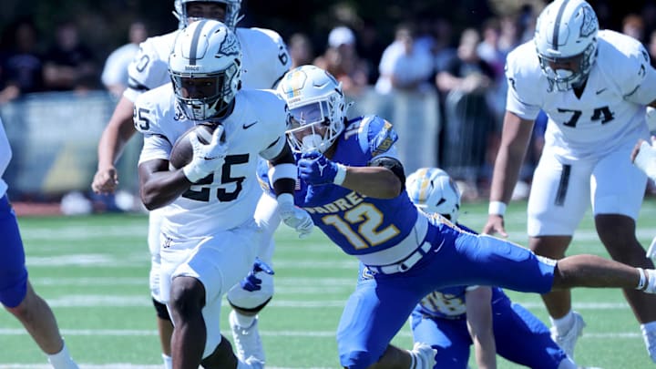 St. John Bosco junior RB shown here last year racing for a touchdown against San Mateo Serra is part of California's new top-ranked team. 
