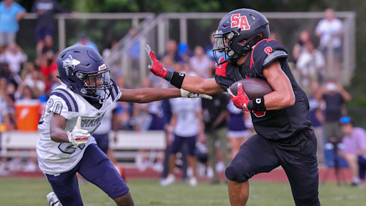 Saint Andrew's vs University from Sept. 11, 2025