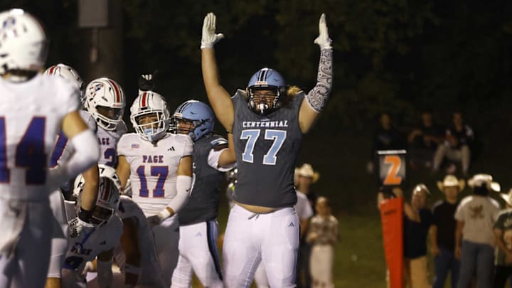 Centennial hosts Franklin on Friday night at 7:00 PM. Centennial hosts Franklin on Friday night at 7:00 PM.