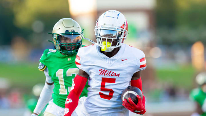 No. 5 Milton faces another test as they host No. 12 Gainesville on Friday night. No. 5 Milton faces another test as they host No. 12 Gainesville on Friday night.