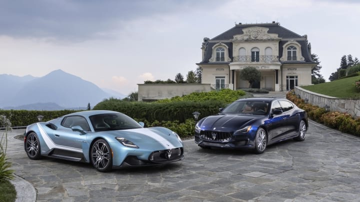 Maserati MC20 Iris and Quattroporte Grand Finale | Maserati Press Image