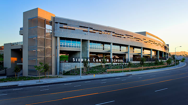 A student at Sierra Canyon High School died in a car accident early Wednesday morning in Malibu.