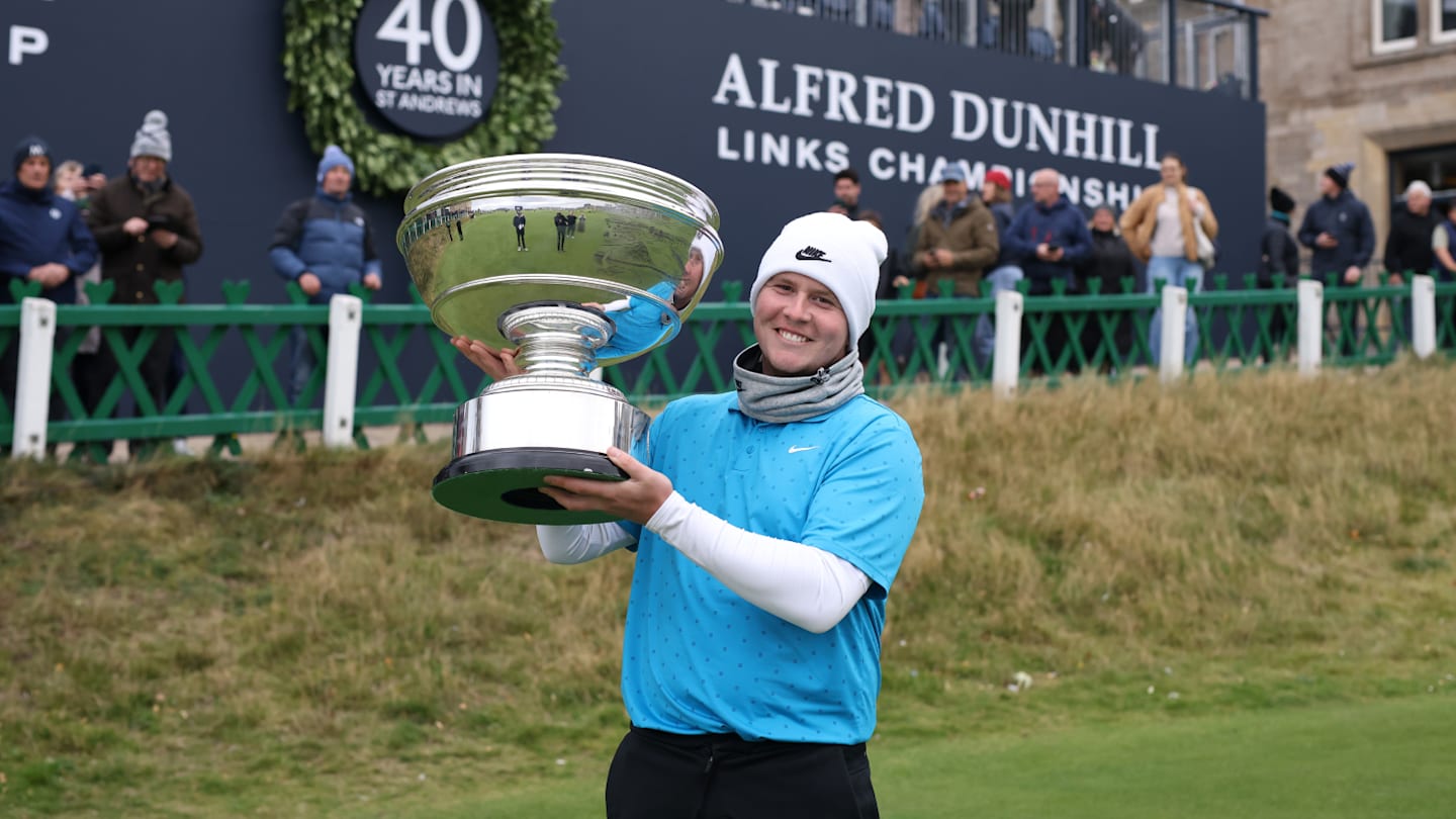 MacIntyre Wins Alfred Dunhill Links Championship with Three Consecutive 66s at Scotland's Iconic Courses