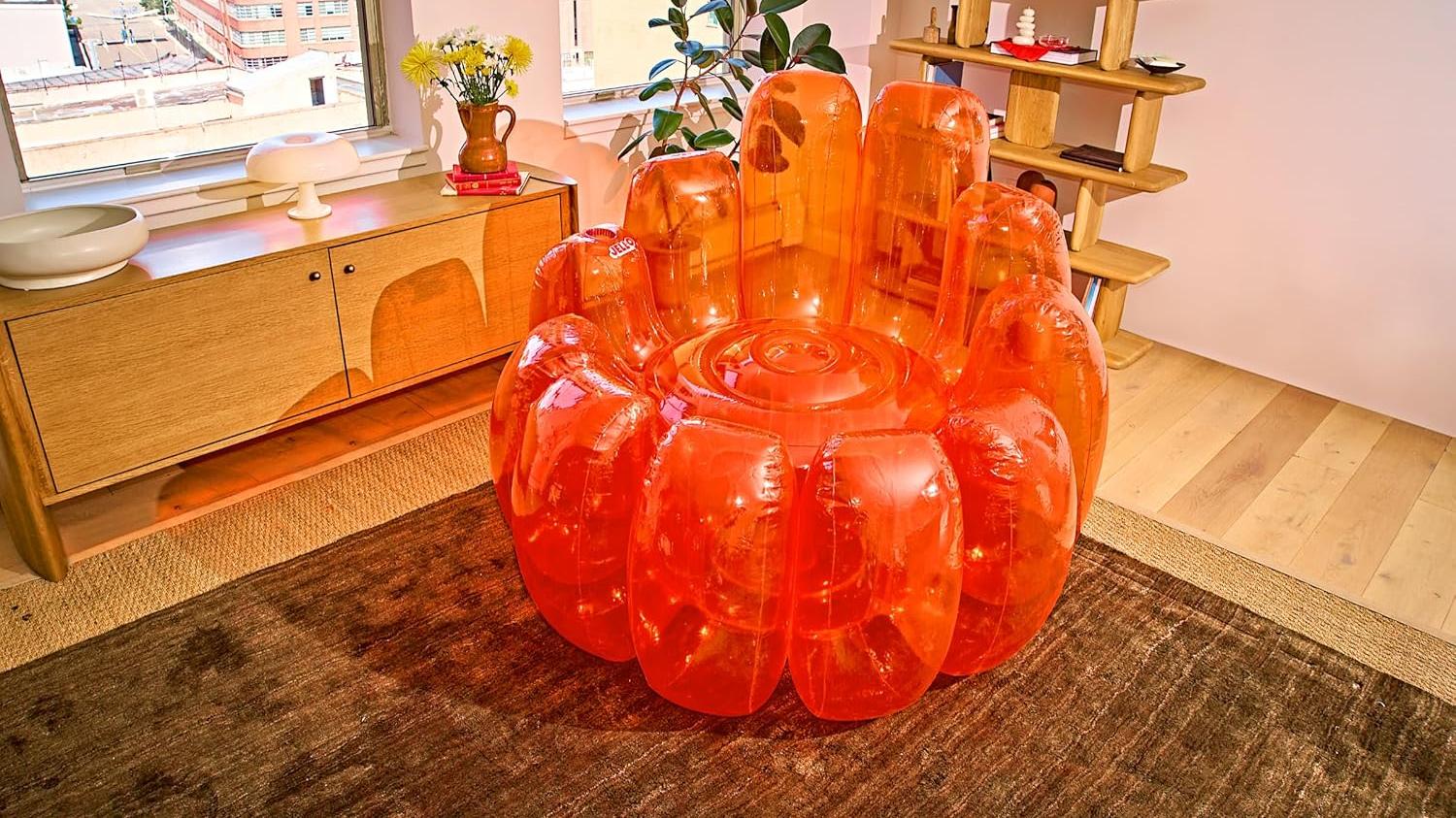 JELL-O Is Entering the Home Goods Space With a Line of Inflatable Furniture