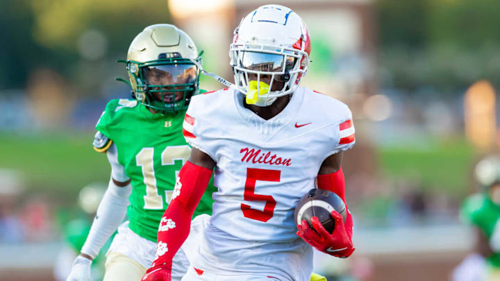 No. 5 Milton faces another test as they host No. 12 Gainesville 