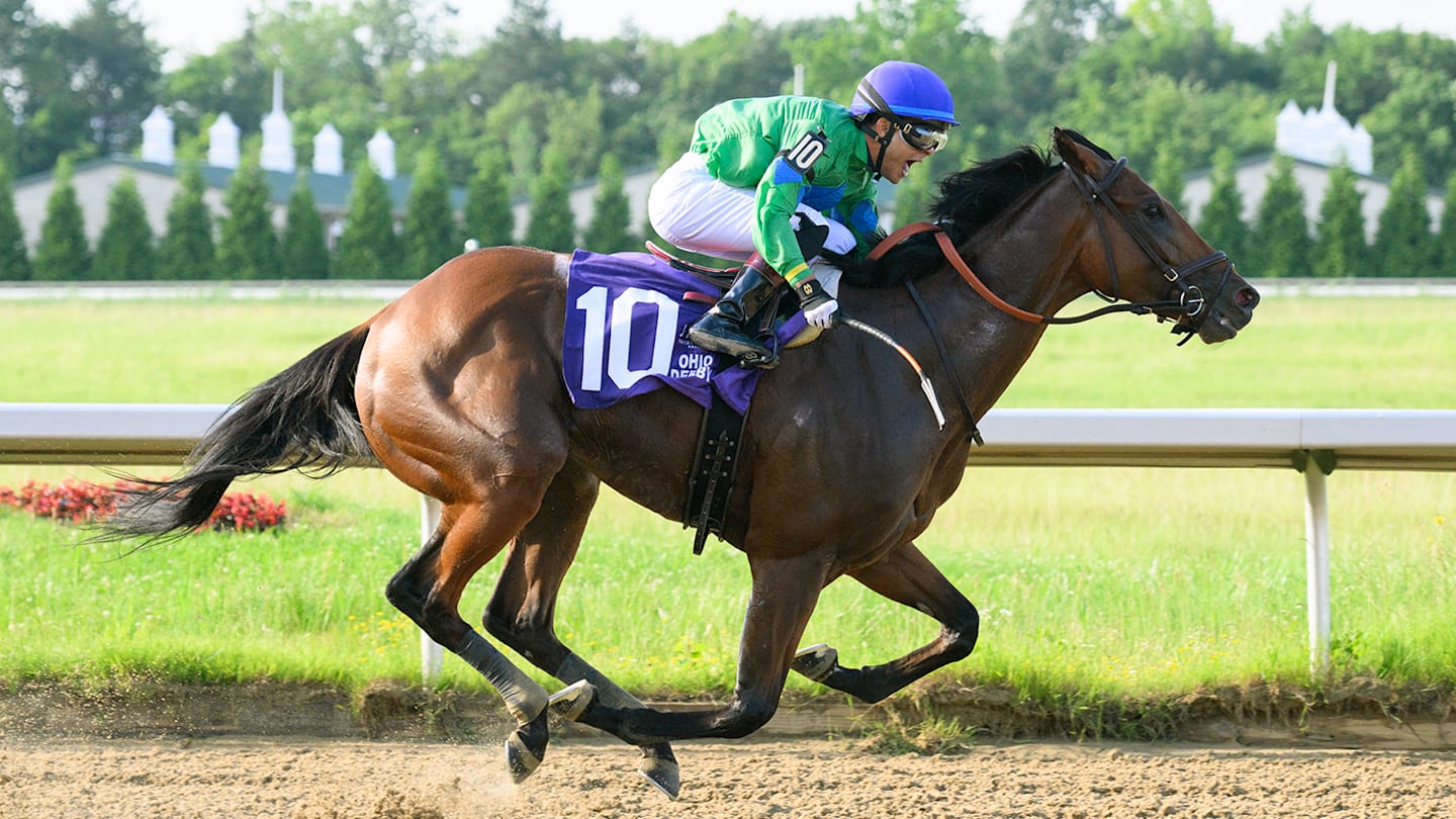 Mo Plex Wins $500K Grade 3 Ohio Derby at Thistledown