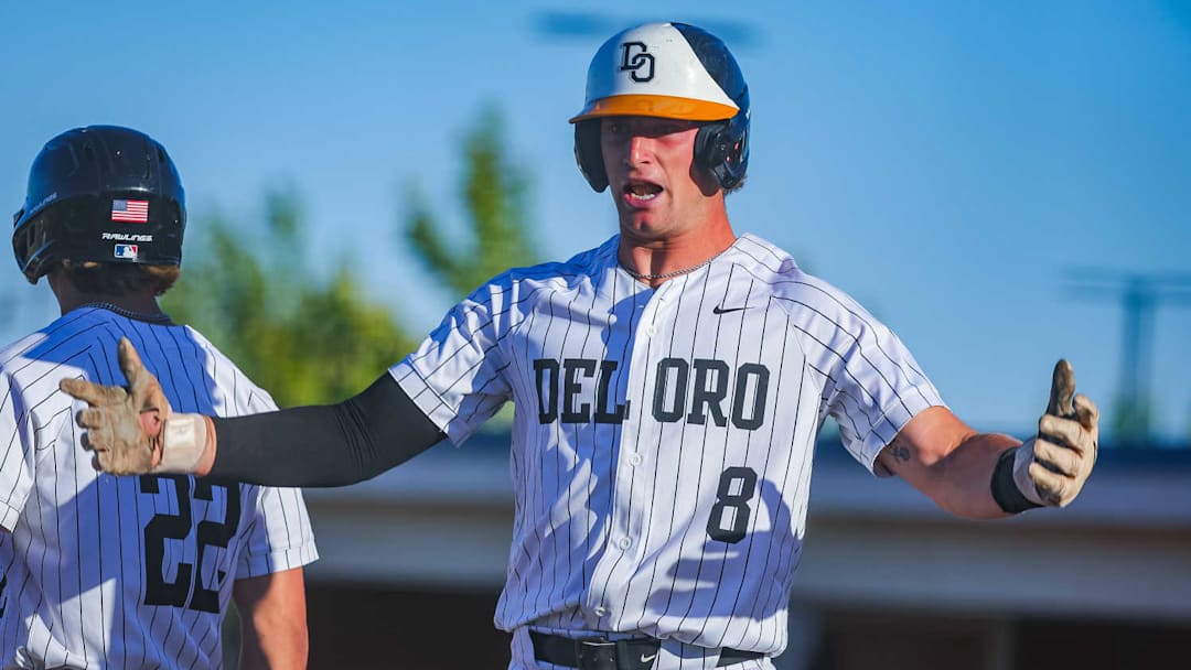 Del Oro senior drove in two runs during his team's 7-5 Sac-Joaquin Section D2 title win over Lodi on May 22, 2025. 