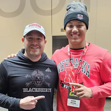 Zane Rowe on his visit to Nebraska