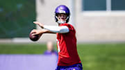 Minnesota Vikings quarterback J.J. McCarthy. 