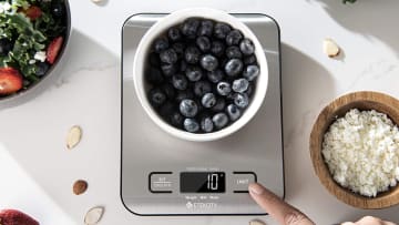Measure portions and bake with ease using this top-rated food scale.