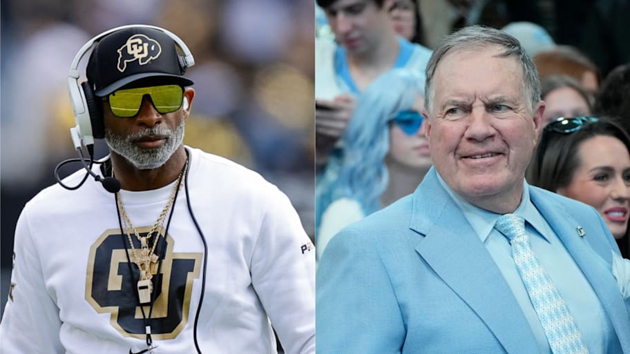Neither Sanders or Belichick are featured in College Football 26. | Belichick: Bob Donnan, Imagn Images. Sanders: Isaiah J. Downing, Imagn Images.