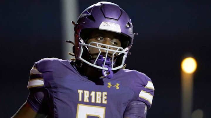 Alvarado's Demarcus Belton scored four times in an 86-13 win against Irving Ranchview in a game on Oct. 10. 