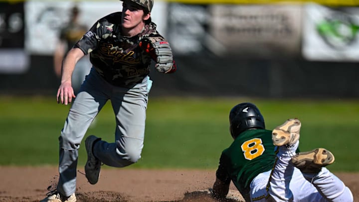 West Valley (left) defeated Red Bluff 6-4 on March 7 and both teams are in the CIF Northern Section playoffs. Red Bluff is the No. 2 seed in Division 2, while West Valley is top seed in Division 3. 