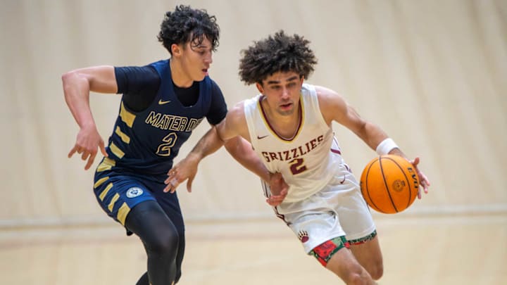 Mater Dei Catholic (left) and Mission Bay