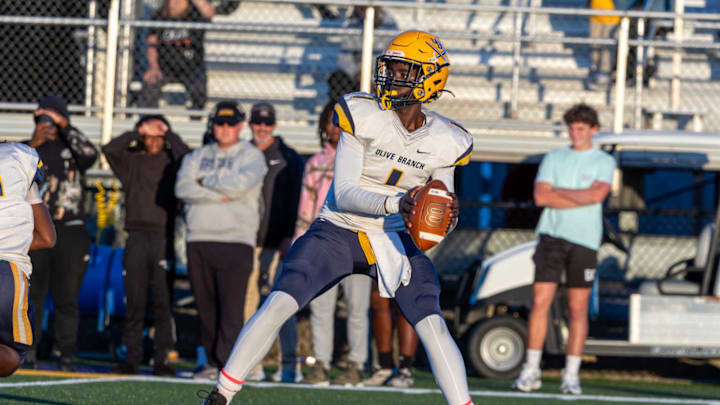 Desoto Central vs Olive Branch from Oct. 20, 2025