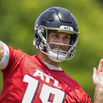 Atlanta Falcons quarterback Kirk Cousins